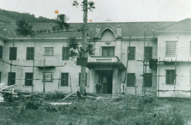 CONSTRUÇÃO ANTIGO HOSPITAL SÃO JOSÉ EM 1950